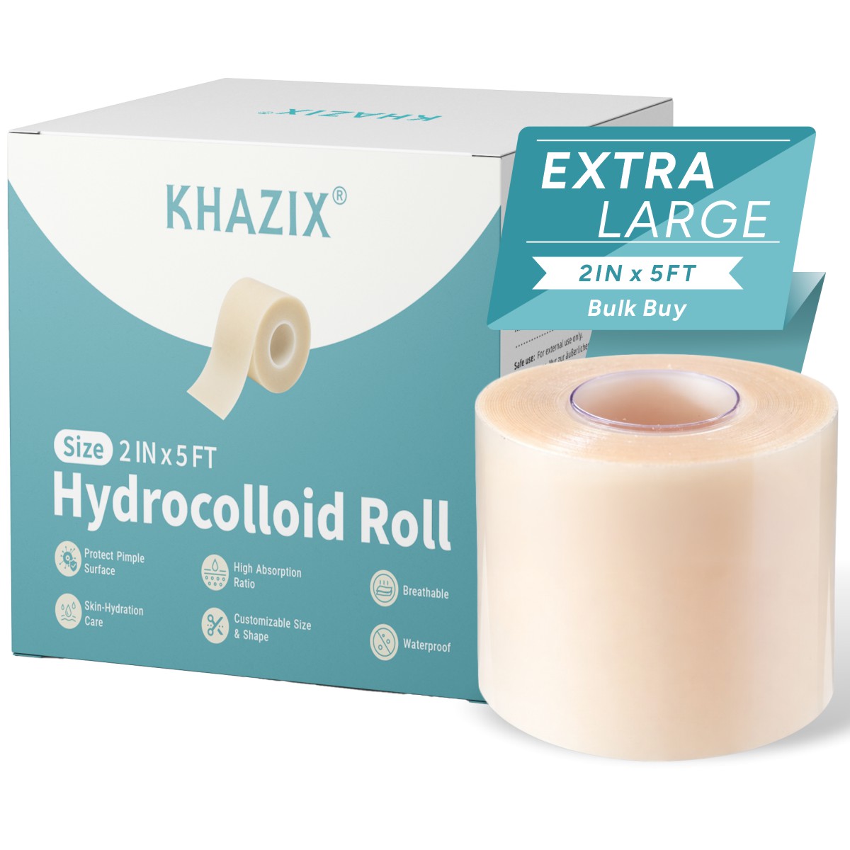 Skincare China - ضمادة هيدروكولويد من KHAZIX مقاس 2