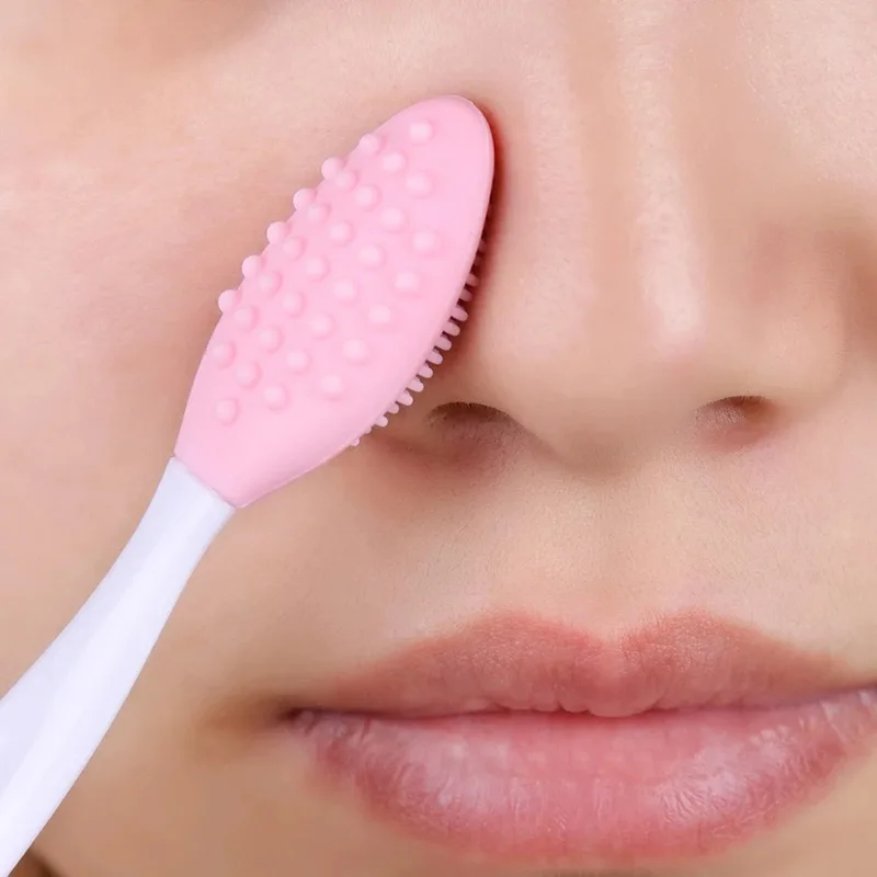 Skincare Exfoliating - فرشاة سيليكون لتنظيف الوجه وإزالة الرؤوس