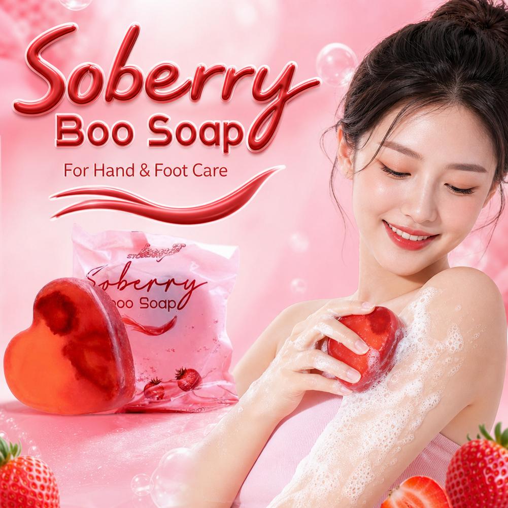 صابون استحمام برائحة الفراولة  - مراجعة Skincare Exfoliating وسعره