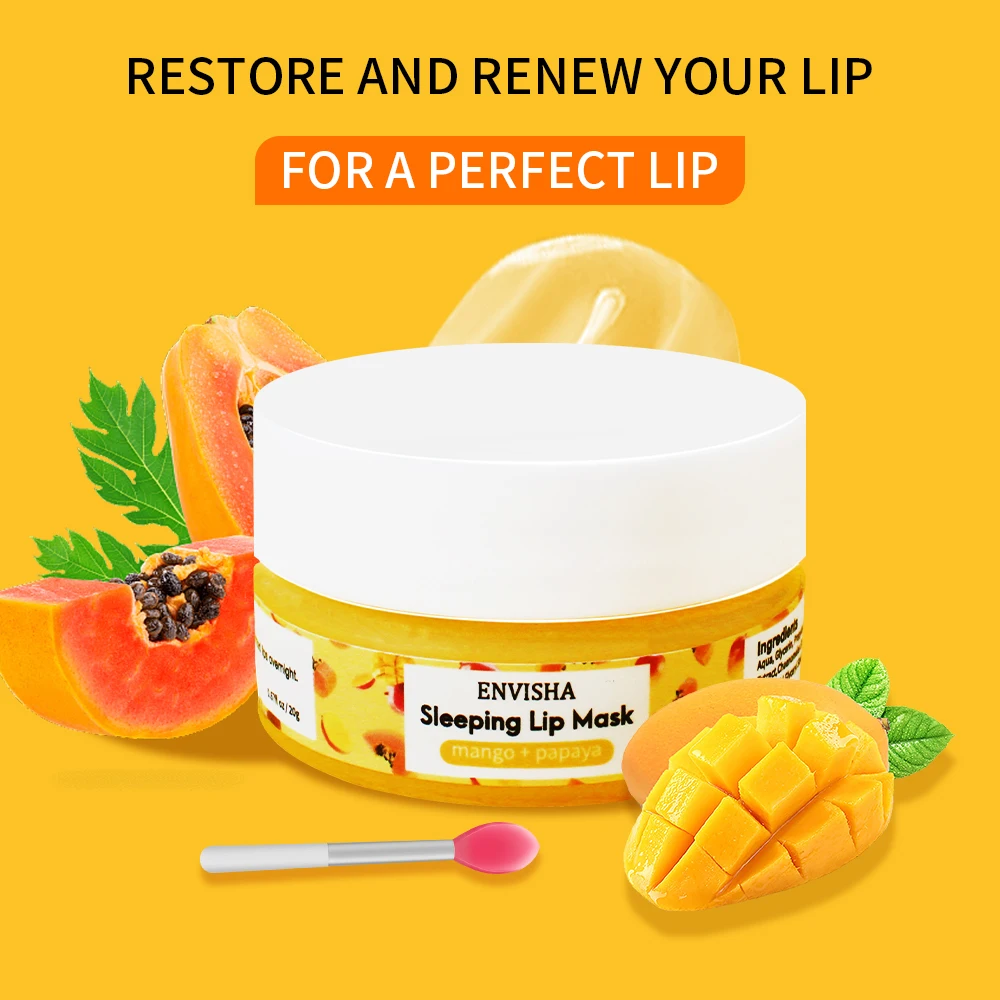 Envisha-النوم صيانة ترطيب قناع - مراجعة Skincare Exfoliating وسعره