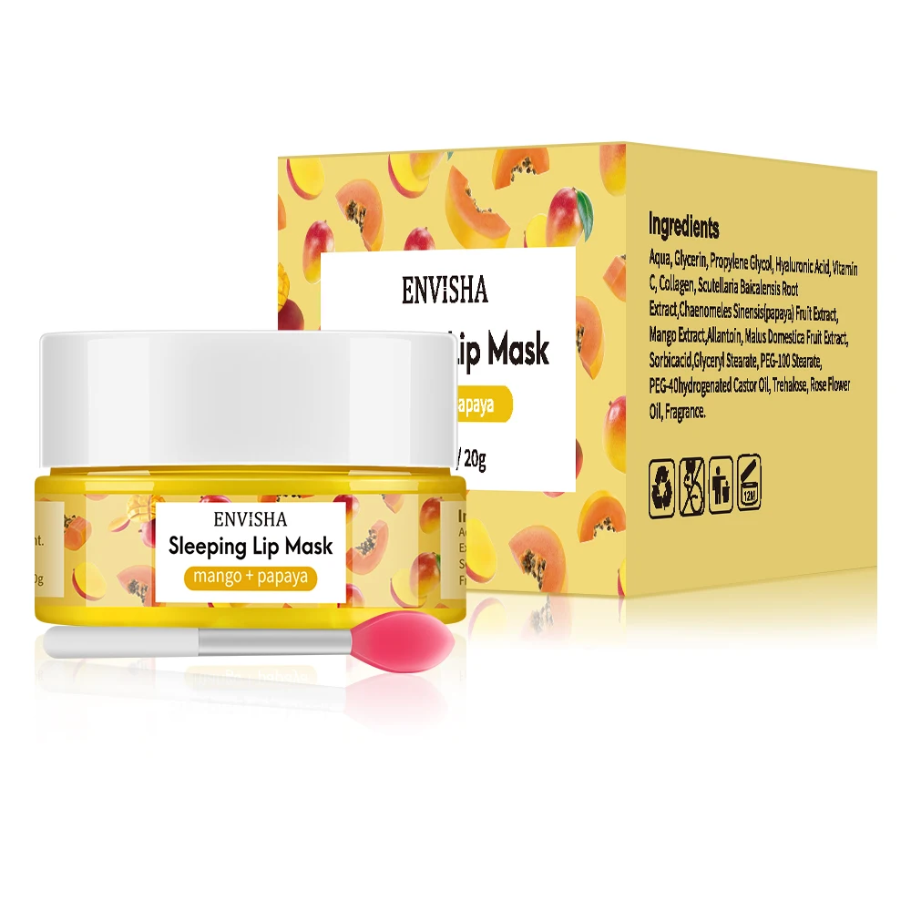 Envisha-النوم صيانة ترطيب قناع - مراجعة Skincare Exfoliating وسعره