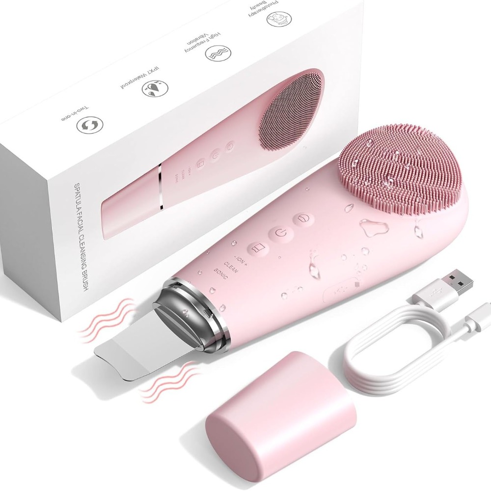 فرشاة تنظيف الوجه الكهربائية 7 - مراجعة Skincare Exfoliating وسعره